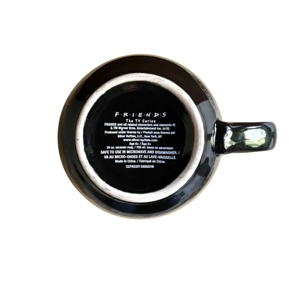 FRIENDS TV Show Central Perk Big Soup Coffee Mug 24oz Oversized Ceramic